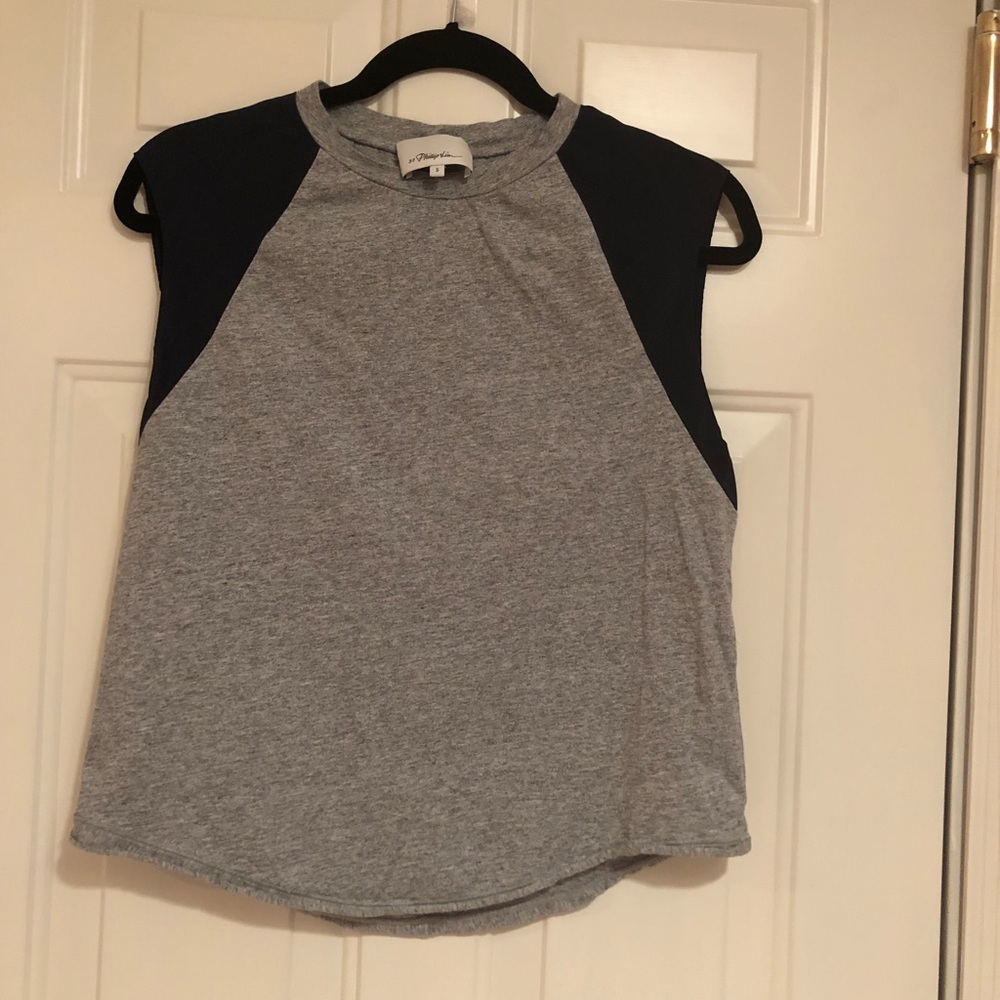 PHILLIP LIM cap sleeve blouse